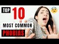 The Top 10 Most Common Phobias | The 10 Most Common Fears (Phobia) People Hold