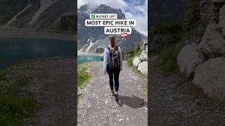 Most Epic Hike in the Austrian Alps! 😍 #shorts #travel #nature