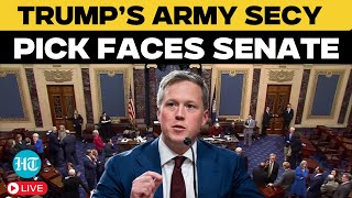 LIVE | Huge Drama At Trump’s Army Secretary Pick Daniel Driscoll's Senate Confirmation Hearing | US