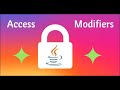 Access Modifiers in Java (Tutorial #14)