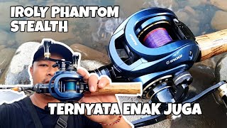 Field Test Reel Murah Tampilan Mewah | Reel BC Iroly Phantom Stealth 150Hg