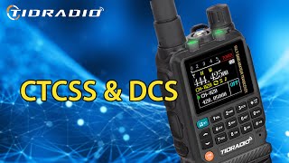 TIDRADIO TD-H3 Lesson 3 |  CTCSS and DCS