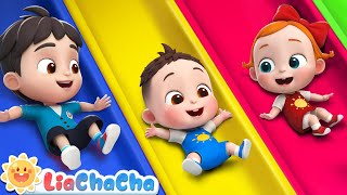 Baby's First Time at the Playground | Playground Song + More LiaChaCha Nursery Rhymes & Baby Songs