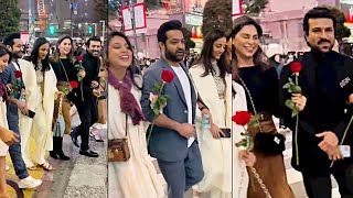 Ram Charan And NTR CUTE Moments With Their Wives On Japan Streets | RRR Movie | Daily Culture