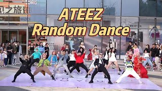 [ATEEZ(에이티즈)] Random Dance to 'ATEEZ' songs | Happy 5th Anniversary |  Hangzhou, CHINA