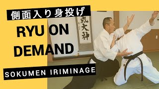 合気道の技：座り技肩持ち側面入り身投げ（一）Aikido techniques: Suwari waza kata mochi sokumen iriminage (1)