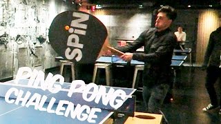 GIANT PING PONG CHALLENGE