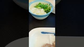 松屋の牛焼肉定食が変わった❗　はて？なんでネギと大根おろしを小鉢にしたのか？　#shorts