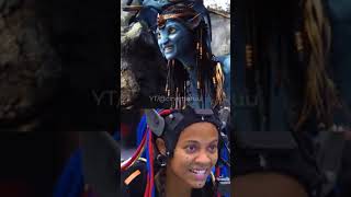 Behind the scenes of avatar 2 movie | Avatar creation #shorts #behindthescenes #avatar2 #zoesaldana