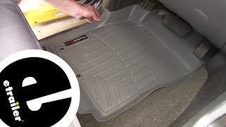 etrailer | Does it Fit? Testing the WeatherTech Front Auto Floor Mats on a 2010 Nissan Pathfinder