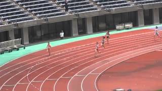 14年６月29日九州夏インカレ女子400m予選1組