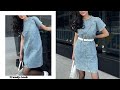 stylish denim dress outfit ideas lookbook