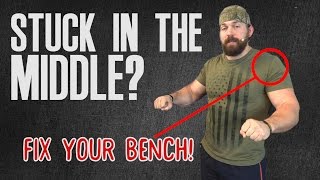 Bench Press Sticking Point - MIDDLE (How to FIX it!)