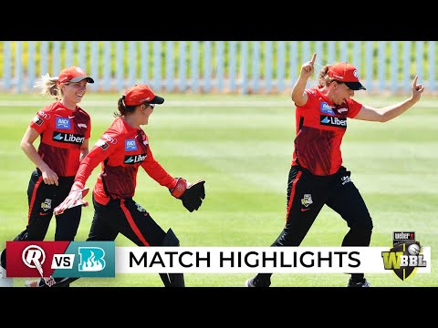 Renegades Top Heat In WBBL Record Run Fest | WBBL|07 - YouTube