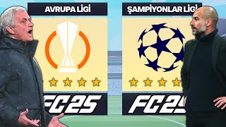 ŞAMPİYONLAR LİGİ vs AVRUPA LİGİ // FC 25 ALL-STAR