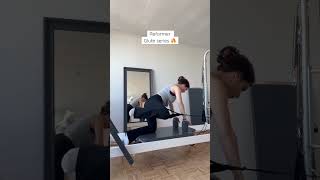 Reformer Glute workout #pilatesinstructor #pilates #bostonpilates