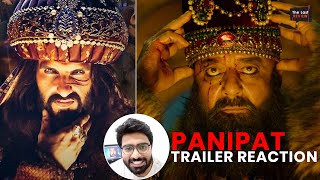 Panipat Trailer Reaction | Arjun Kapoor, Kriti Sanon and Sanjay Dutt | Trailer Review