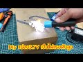 diy เครื่องแปลงกระแสไฟแรงดันต่ำ จาก 3.7 V เป็นแรงดันสูง #สาระช่าง