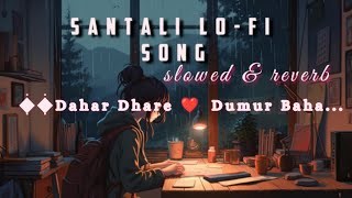 Dahar Dhare Dumur Baha 🥀🌾 lo-fi (slowed \u0026 reverb) song @santhbeatz @lofiso@MURMUMUSICMIXLYRICS