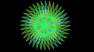 Python Artistry: Enchanting Spirographic Patterns #PythonArt #TurtleGraphics #Spirograph #python