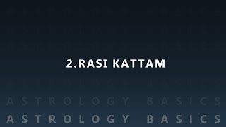 Rasi Kattam | Astrology Basics | Nithilan Dhandapani | Tamil