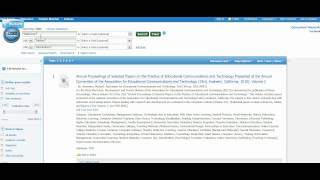 ERIC EbscoHost Searching 1