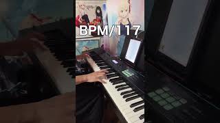 毎日BPMを1ずつ上げて革命のエチュードを弾けるようにしていく！BPM117