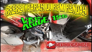 ATASI XRIDE 125 BREBET PARAH DI RPM RENDAH