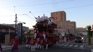 平成30年大東市御供田・南新田地車曳行