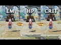 Nilou EM Build vs HP Build CRIT Build!! Bloom DMG comparison! which is the Best ? | Genshin Impact |