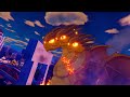 baby mothra vs. mecha godzilla king ghidorah rodan – animation 10