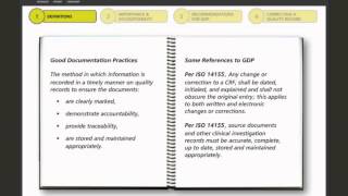 Good Documentation Practices for Clinical Study Files