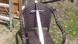 Blacksmithing - Forging My First Sword - Highight Video