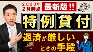 【続報：返済が厳しいときの手段】特例貸付 / 返済免除 / 猶予・減額 / 返済開始の時期 / 住民税非課税以外の返済免除/ 相談窓口等 ～ 是非ご覧ください〈23年2月時点〉