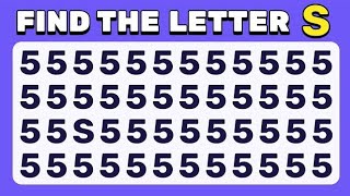 Find the odd one out - Numbers and letters edition /Spot the difference / Emoji quiz #quiz914