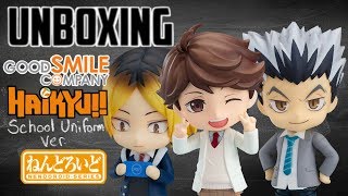 Unboxing Haikyu School Uniform Ver. Nendoroids