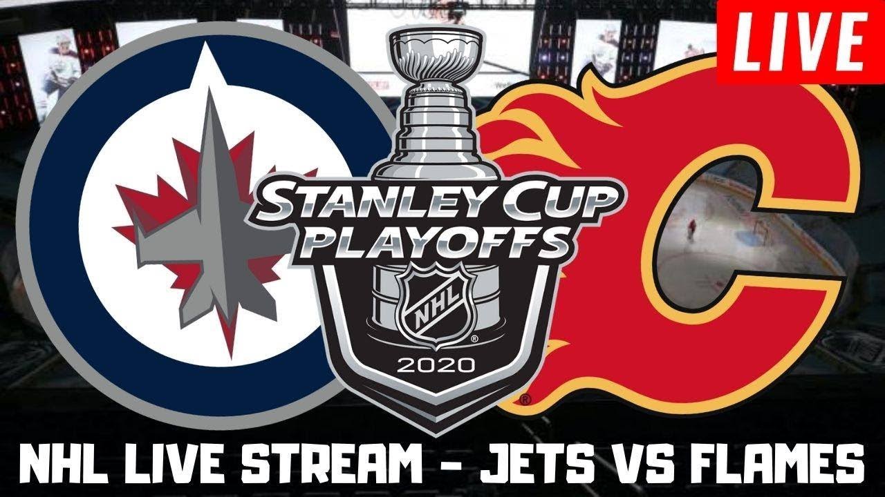 Winnipeg Jets Vs Calgary Flames Game 2 Live | NHL Stanley Cup Playoffs ...