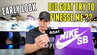 DID GOAT APP TRY TO FINESSE ME ON THESE SNEAKERS !!! EARLY UNBOXING