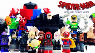 LEGO Spider Man Into The Spiderverse All Characters And How To Build Them!