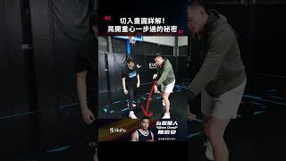 怎麼畫圓切入？信安一步過的秘密#台灣飛人 #陳信安 #頂級籃球進攻技巧 #線上課 #籃球 #籃球教學