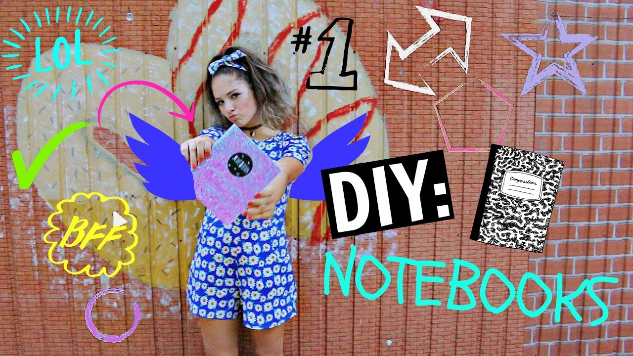 Back To School Diy дневники Youtube