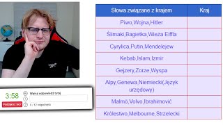 Czy zgadnę KRAJ po 3 SŁOWACH?