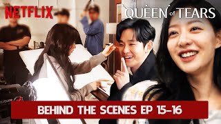 Queen Of Tears Behind The Scenes Episode 15 - 16 - Funny moment of  Soo-hyun and