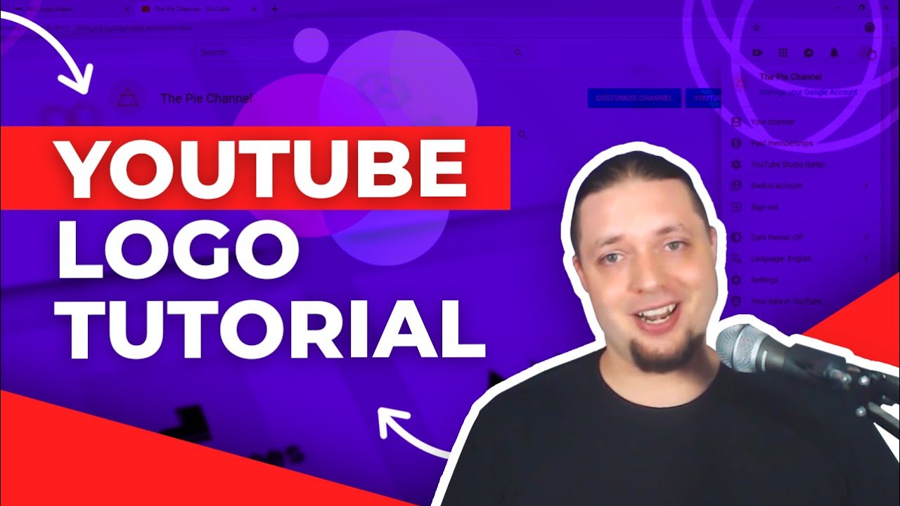 The Easy (& FREE!) Way To Make A Logo For Your YouTube Channel - YouTube