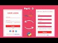 Login Page Linked With Signup Page: User Registration with MySQL | Python Tkinter GUI Project