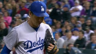 LAD@COL: Maeda retires LeMahieu with a strikeout