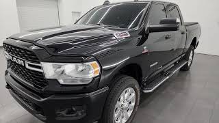 2022 RAM 2500 BIG HORN LEVEL C SPORT DIAMOND BLACK 4K WALKAROUND 14061Z