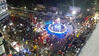 রাতের বগুড়া শহর | Night Bogura City | রাতের সাতমাথ।