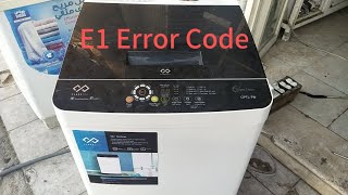 E1 Error Code || E1 Error Code Washing Machine||