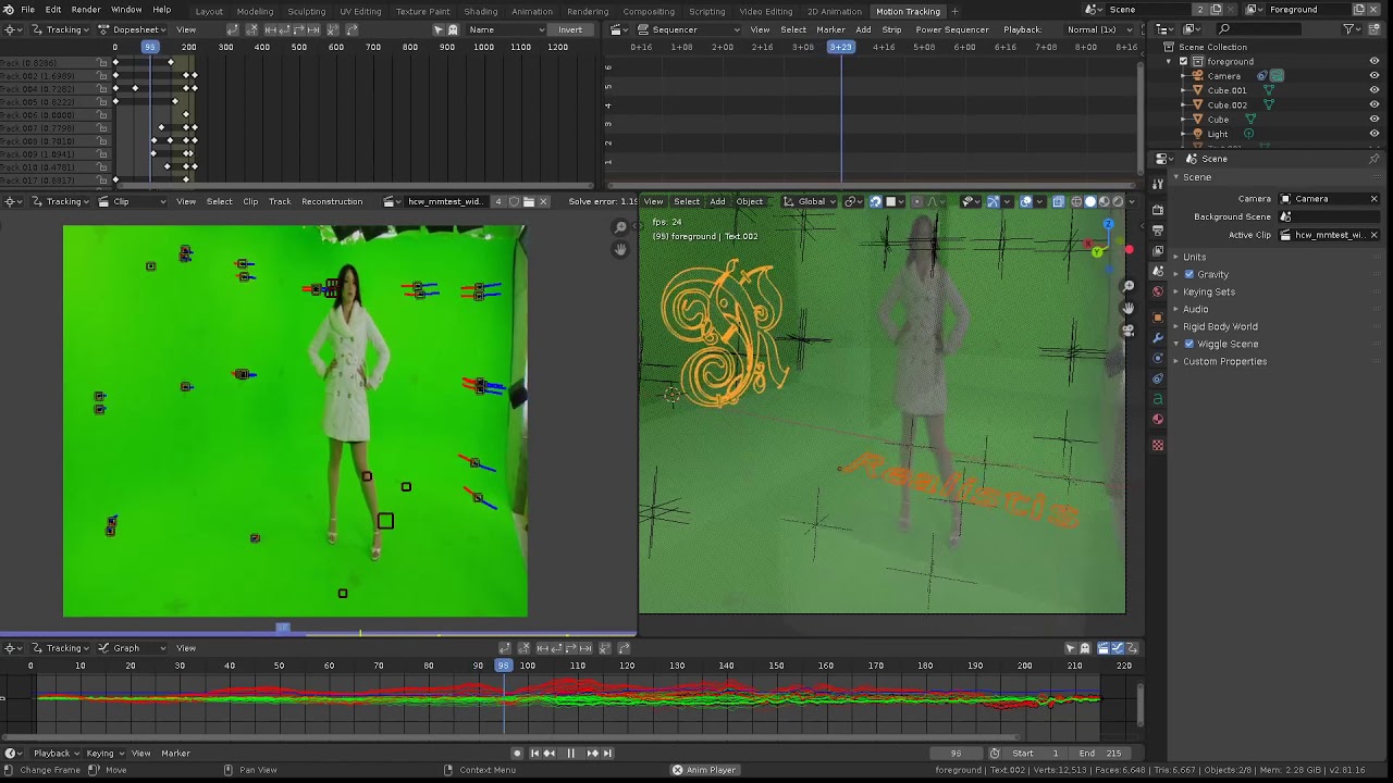 Camera Tracking Matchmoving Youtube